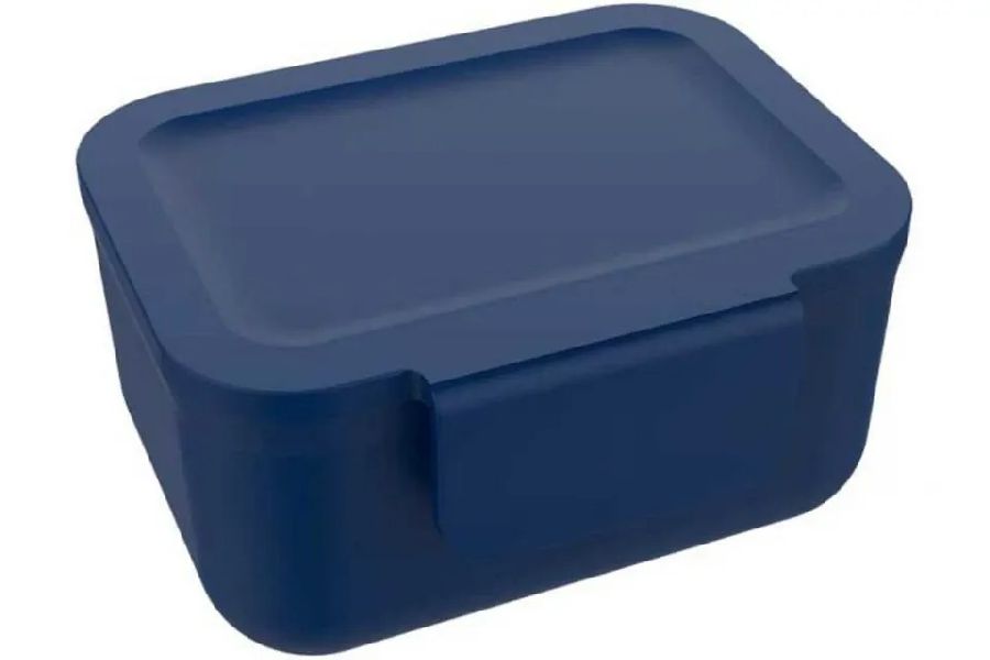 Lunch Buddies | Koekendoosje Navy Blue Blauw 120x105x60mm 