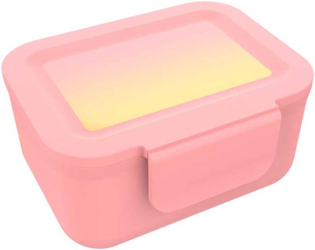 Lunch Buddies | Koekendoosje Rainbow Perzik/Geel 120x105x60mm 