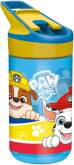 DRINKBEKER, 480 ml, Tritan Premium Waterfles, Paw Patrol, geel/blauw, hondjes, tritan, deksel, 1 stuk(s)