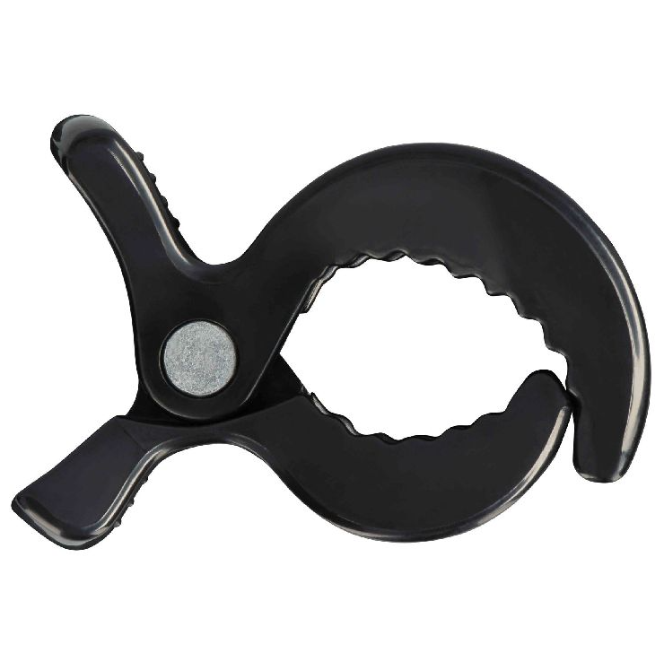 Dooky | Doekenklem Multi Clips Kunststof Zwart 3-pack
