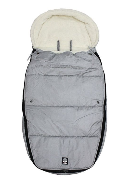 Dooky | Voetenzak vr Buggy/Wandelwagen Frosted Silver
