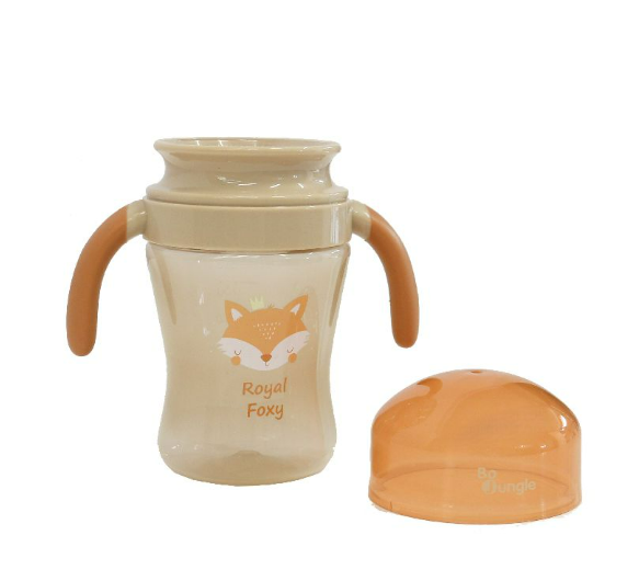 Bo Jungle | Drinkbeker Drinking Cup 360° Royal Foxy Oranje 240 ml