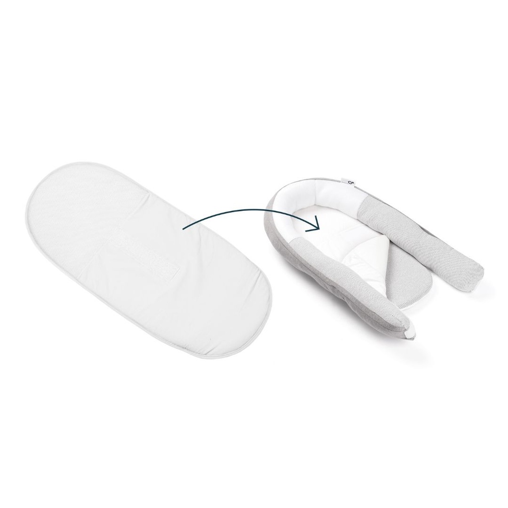 Doomoo | Inlegkussen Babynest Cocoon Pad Wit