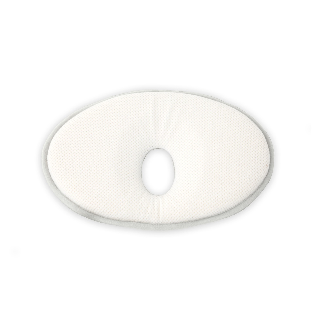 Doomoo | Hoofdkussen Baby Pillow Wit/Grijs