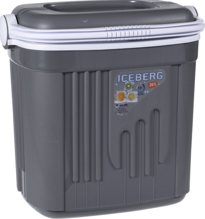 Iceberg | Koelbox 20L 39 x 28 x 38.5 cm grijs