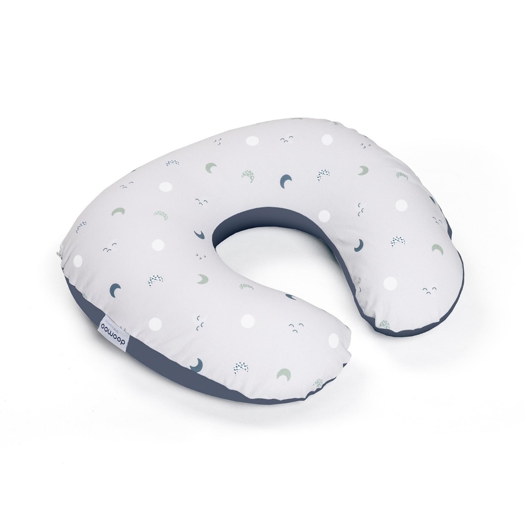 Doomoo | Positioneringskussen Softy Blue Grey Moon