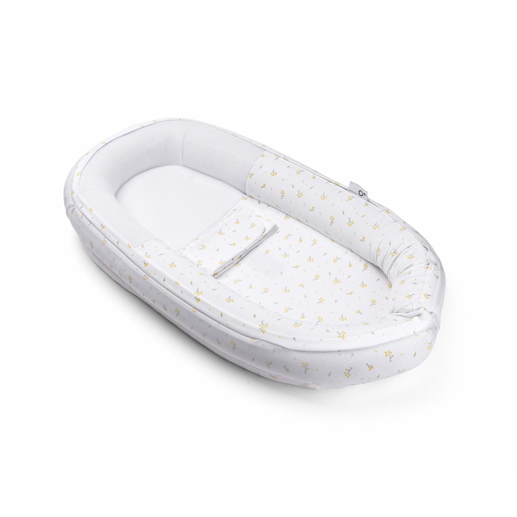 Doomoo | Babynest Flower Cocoon Geel 