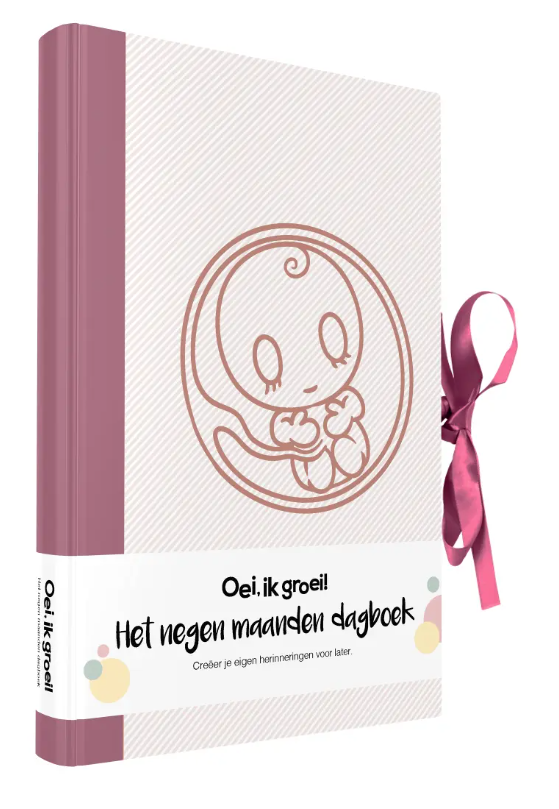 Fontaine Uitgevers | Boek Oei, ik groei! Het Negen Maanden Dagboek - Xaviera Plas-Plooij  
