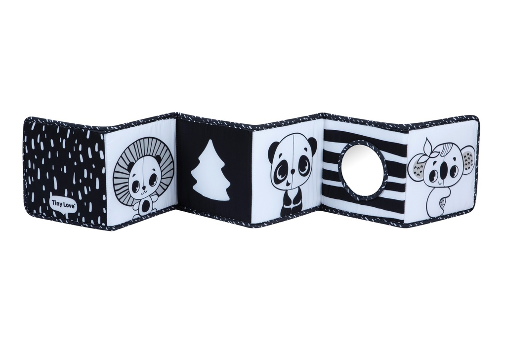 Tiny Love | Speelgoed Park Double-Sided First Book Black & White Decor
