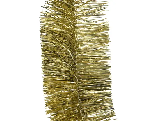 Decoris | Slinger Guirlande Pet Lametta Goud Ø7x270cm