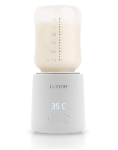 Luvion | Flesverwarmer Portable Bottle Warmer Ultra Pro White incl. 2 Flesadapters