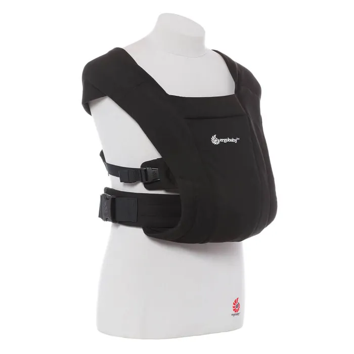Ergobaby | Babybuidel Embrace Soft & Snug Jersey Pure Black