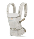 BABYBUIDEL, Adapt Soft Flex Mesh, natural beige, 3.2 kg tot 20.4 kg, positie buik/heup/rug/M houding