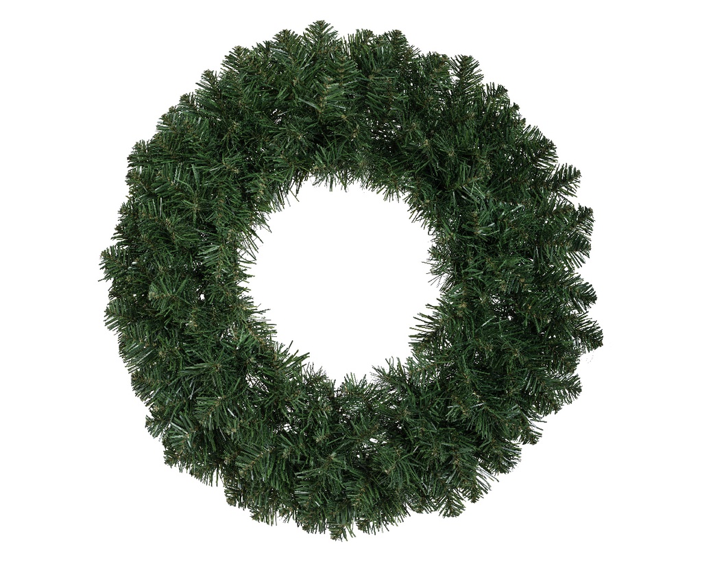 Everlands | Kerstkrans Imperial PVC 200 Takjes Outdoor Groen Ø60x16cm