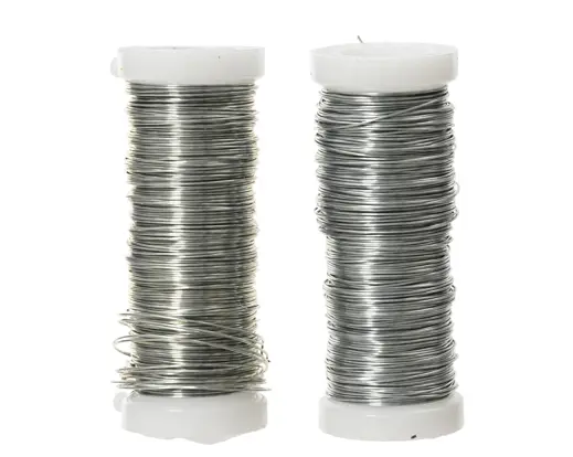 Decoris | Draad Ijzerdraad Zilver 30x0,3mm 2-pack