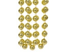 SLINGER, kralenketting XL, 1.4 cm x 5 m, licht goud, uni, plastic, 1 stuk(s), per koker
