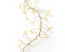 VERLICHTING, Cluster Twinkle, outdoor, 960 microleds: klassiek warm/warm wit, snoer: goud, 6 m + 5 m, 8 functies