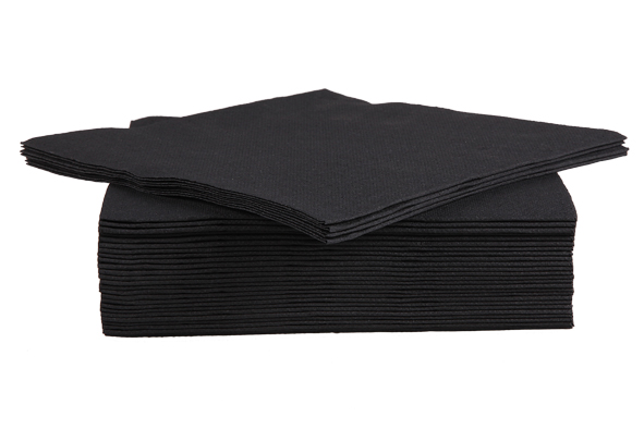 Cosy & Trendy | Servetten 2-laags Zwart 38x38cm 40-pack