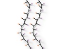 VERLICHTING, Compact Twinkle, outdoor, 750 leds: multikleur, zwart snoer, 16 m + 5 m aanloopsnoer, 8 functies, adapter