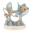 Little Dutch | Educatief Speelgoed Forest Friends Wiebeldier Vos Hout Blauw +12m