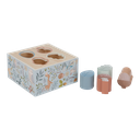 Little Dutch | Vormenstoof Forest Garden Hout Blauw +18m