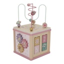 Little Dutch | Activiteitenkubus Fairy Garden Hout Roze +18m
