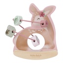 Little Dutch | Educatief Speelgoed Fairy Garden Wiebeldier Hert Hout Roze +12m