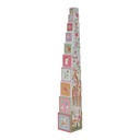 Little Dutch | Stapelblokken Fairy Garden Stapeltoren Roze +18m