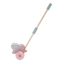 Little Dutch | Duwfiguur Fairy Garden Vlinder Hout Roze +18m