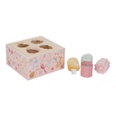 Little Dutch | Sorteervormen Fairy Garden Vormenstoof Hout Roze +18m