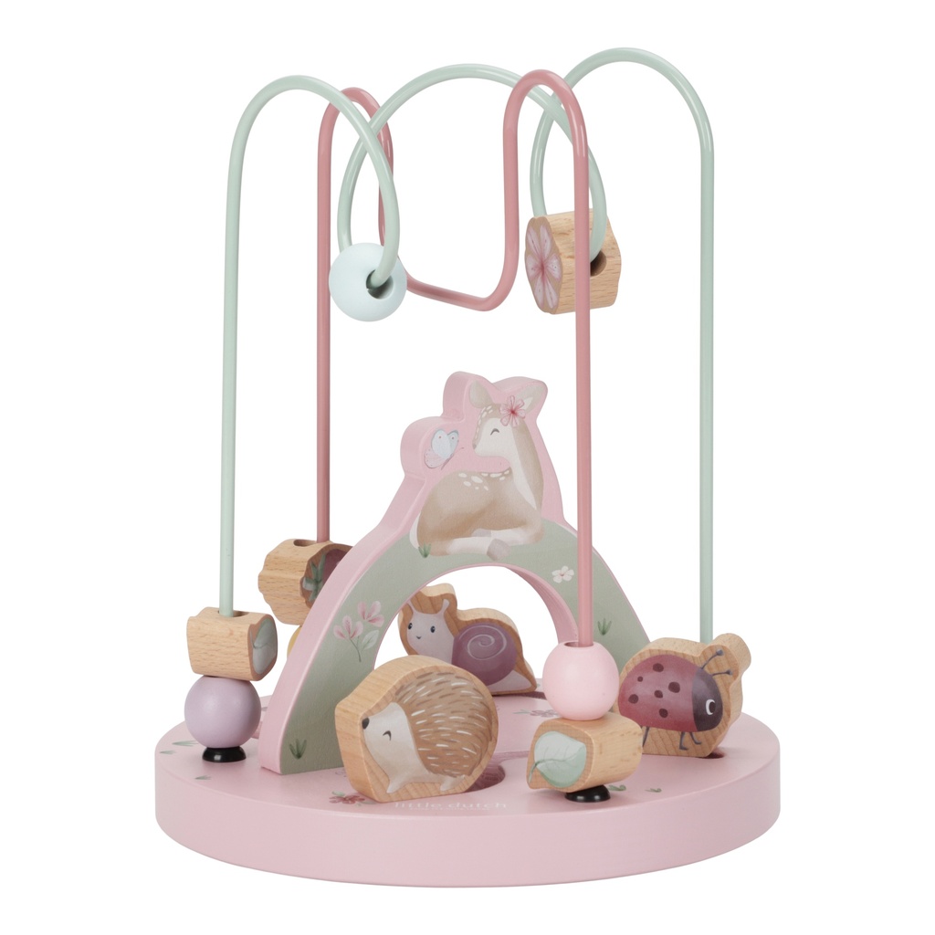 Little Dutch | Educatief Speelgoed Fairy Garden Activiteitenspiraal Roze +18m