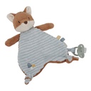 Little Dutch | Knuffeldoek Forest Friends Vos Blauw +0m
