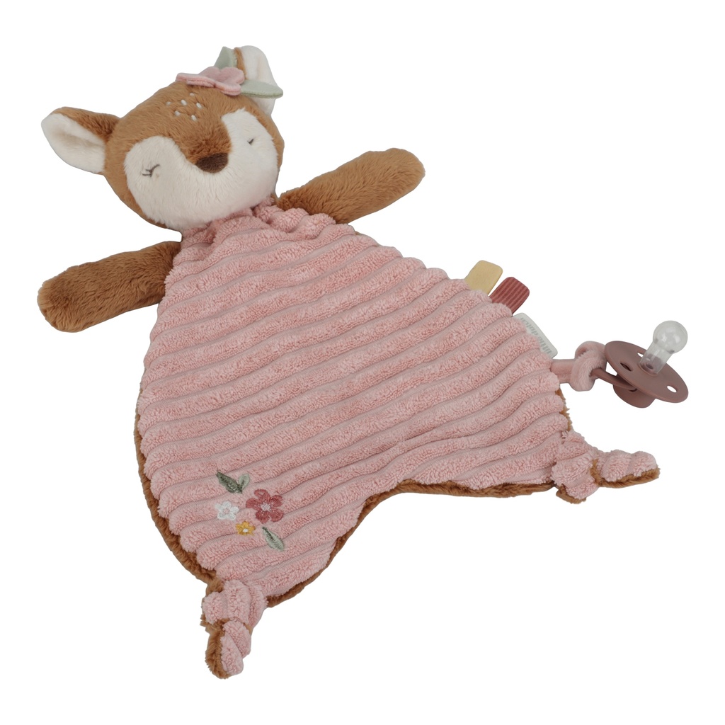 Little Dutch | Knuffeldoek Fairy Garden Hert Roze +0m