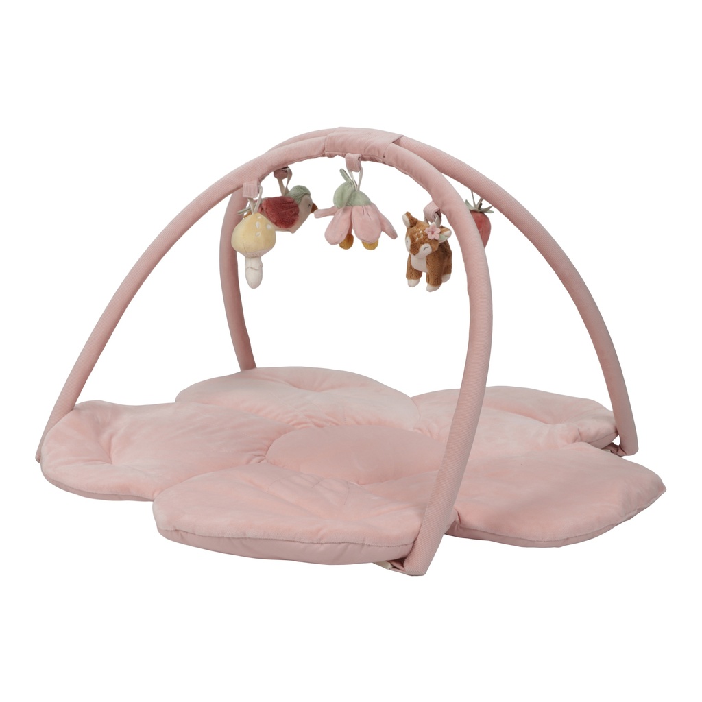 Little Dutch | Speeltapijt met Speelboog Fairy Garden Roze +0m