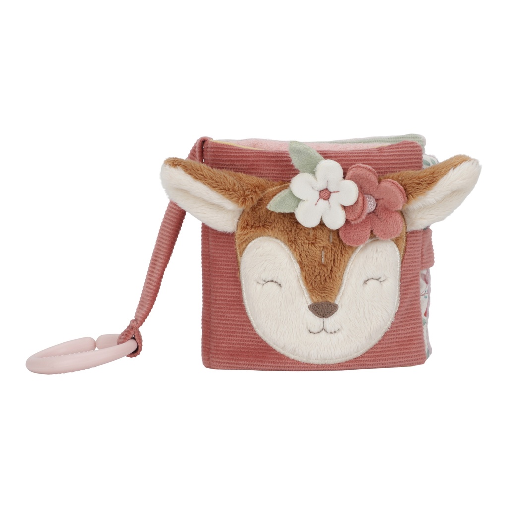 Little Dutch | Activiteitenboekje Fairy Garden Textiel Roze +0m