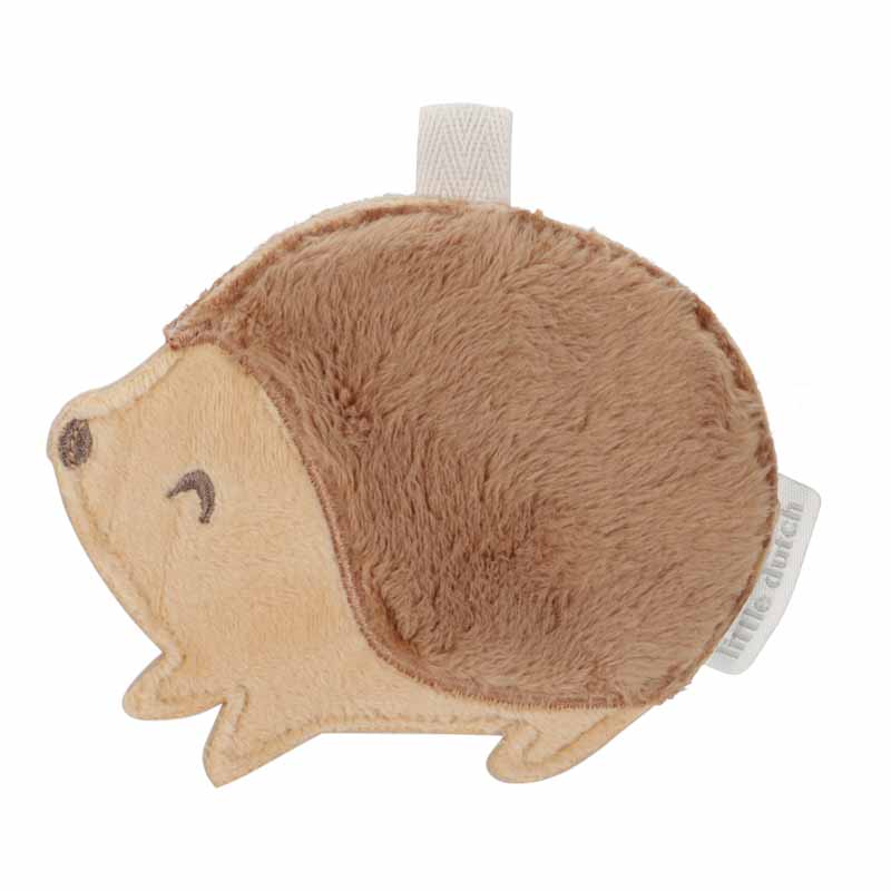 Little Dutch | Vlaggenlijn Textiel Figuur Egel Bruin