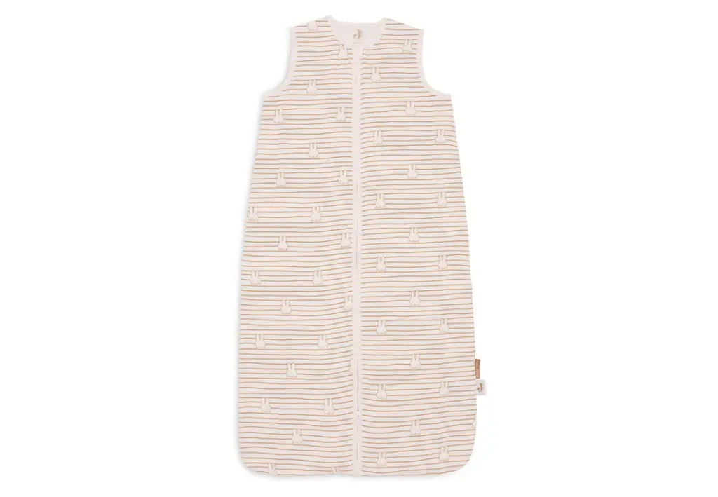 Jollein | Slaapzak Miffy Stripe Biscuit All Over Strepen/Nijntje Tetra Klassiek Model 0.5TOG 90cm