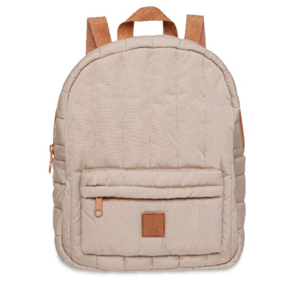 RUGZAK, Rugtasje, Puffed biscuit, bruin, uni/gematelasseerd , 24x29x10cm, VJ24