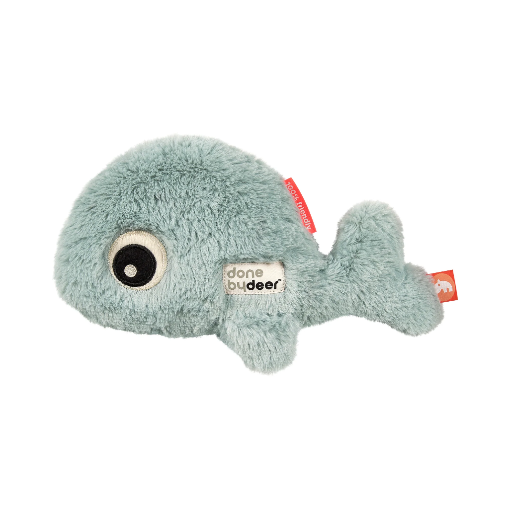 Done by Deer | Pluche knuffel Cuddle Cute Wally Blauw