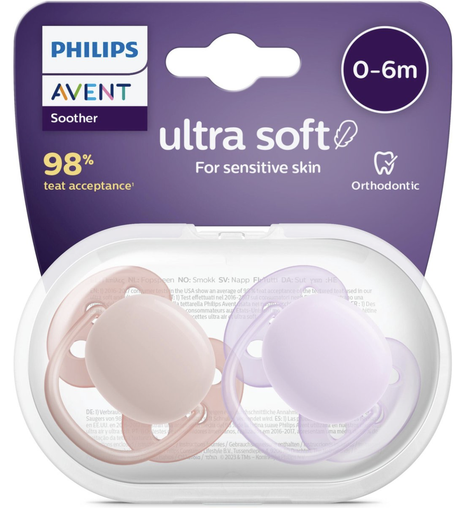 Avent | Fopspeen Ultra Soft 0-6M 