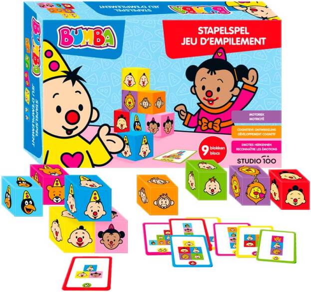 Bumba | Educatief Speelgoed Stapelspel Emoties