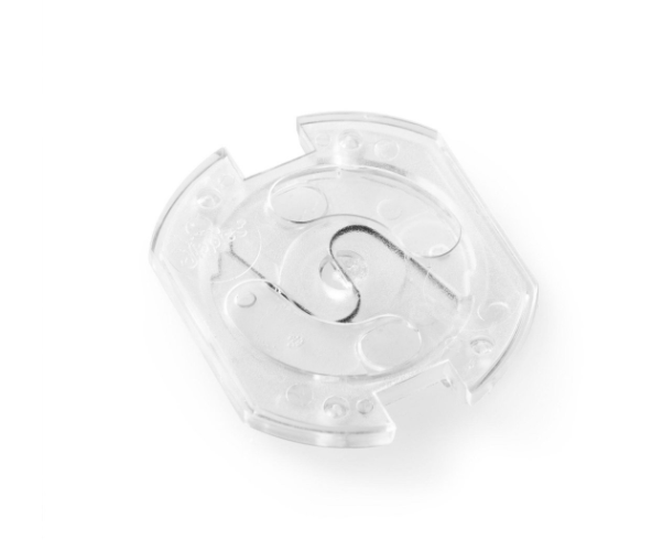 Jippie's | Draaistopcontact Transparant 12st