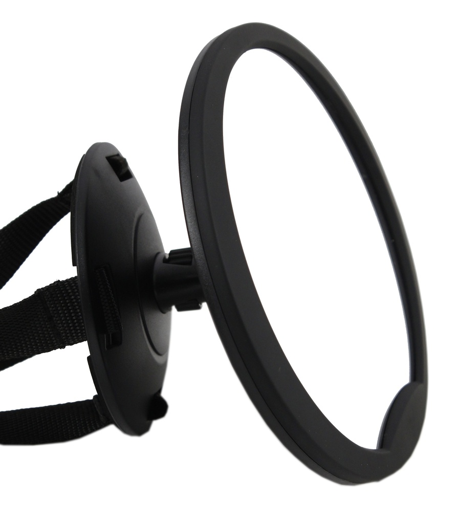 Baby Dan | Veiligheidspiegel Zwart  23,3x10,5x19cm          