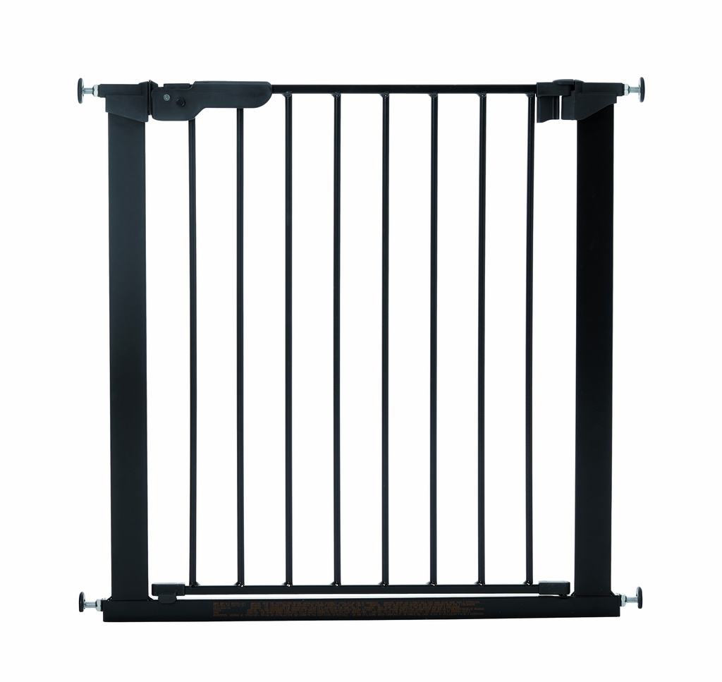 ASTA DEURHEKJE METAAL ZWART (2 VERLENGSTUKKEN)