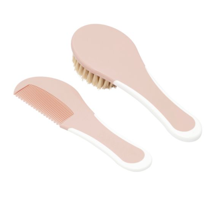 Bebe-Jou | Borstel en Kam Pale Pink