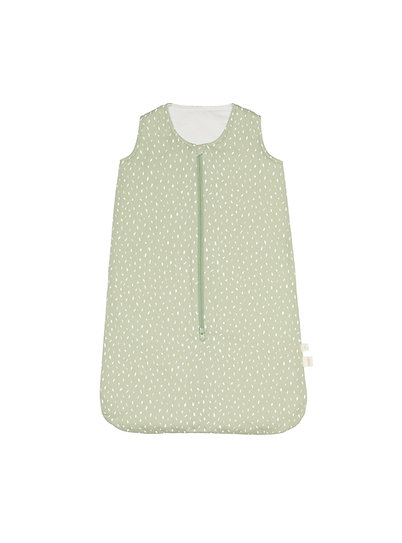 Plum Plum | Slaapzak Dot Pistache Winter Groen 70cm      