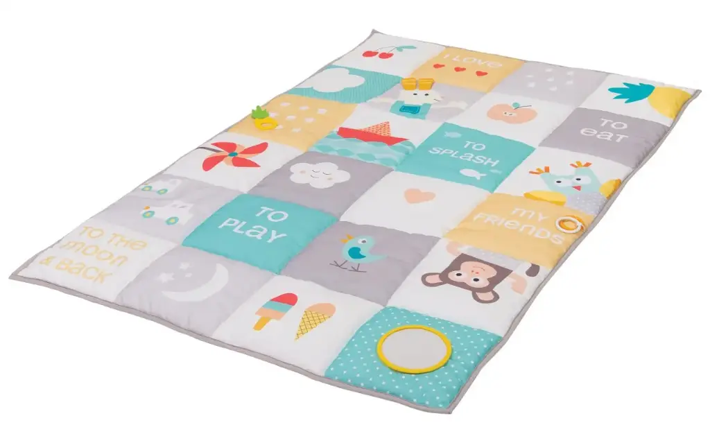 Taf Toys | Speeltapijt I Love Big Mat Soft Colors 100x150cm