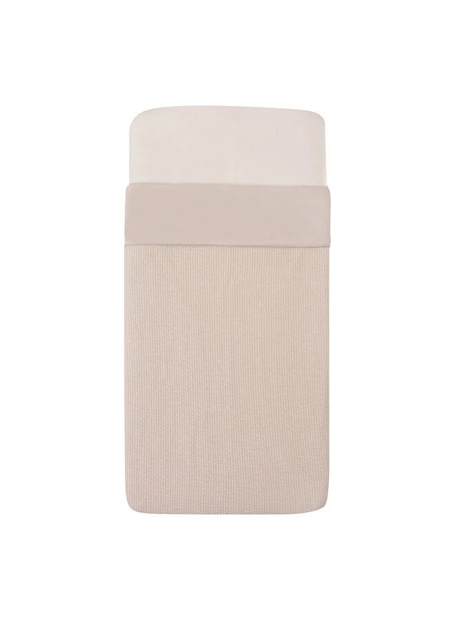 Witlof for Kids | Deken Waves Soft Sand Tuck-Inn 40x80cm 