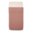 Witlof for Kids | Deken Waves Dusty Pink Tuck-Inn 40x80cm 