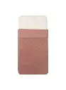 Witlof for Kids | Deken Velvet Rib Dusty Pink 60x120cm   
